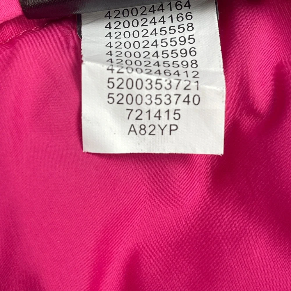 The North Face Puffer Jacket Kids 4 Reversible Pink Floral Hooded Insulated EUC